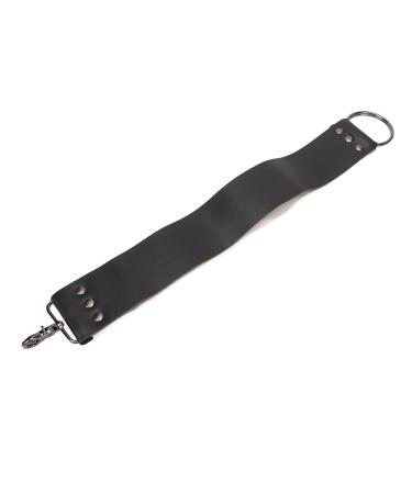 Razor leather string string string string for razor razor strap with elegant black leather nasty brass anchor hooks for cleaning knife-sharp string strips