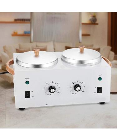 Double Wax Warmer - Professional Electric Heater for SPA | Dual Hot Facial Equipment | Adjustable Temperature - Buy Online on GoSupps.com