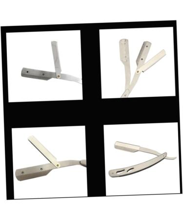 Fomiyes 6 STK Razor Blade - Stainless Steel Onion Cutter & Hair Salon Tools | Sharp Bartgel Mustache Hairdresser Equipment - Buy Online on GoSupps.com
