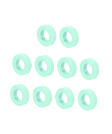 Angoily 10 Rolls Eyelash Tape Adhesive Eyelash Tapes Color Tape Colorful Duct Tape Adhesive Fabric Eyelash Tape Makeup Stuff Lash Tool False Cosmetic Non-Woven Tape Makeup Tools