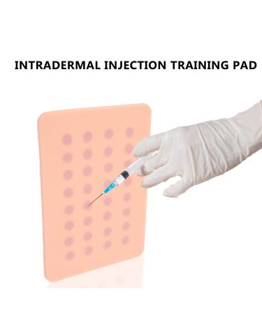 ULTECHNOVO Injection Training Pads - Intradermal & Subcutaneous Practice Pad for Nurses | 5pcs Model 17.5x12.2cm | International Shipping Available - Buy Online on GoSupps.com
