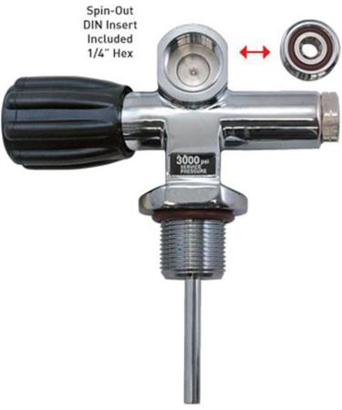 XS Scuba Modular Pro Valve - 3000 Psi - Left Hand Orientation - Buy Online on GoSupps.com