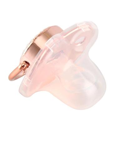 Luxury Cartoon Crown Heart Shape Baby Pacifier | Rhinestone Bling Soother for Infants | Perfect Baby Shower Gift - Buy Online on GoSupps.com