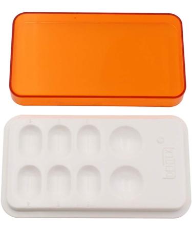 Dental Mixing Watering Moisturizing Plate with Cover 8 Slot Dentist Tools - Buy Online on GoSupps.com
