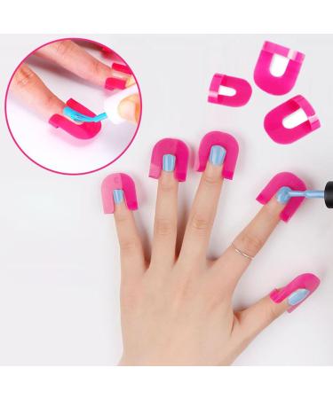 Shop Weddhuis 26PC Nail Polish Template Kit - Reusable Edge Barrier & Nail Art Accessories (Rose) - International Shipping Available - Buy Online on GoSupps.com
