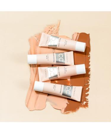 FARMASi CC Color Control Cream Natural and Flawless Finish Enriched Formula with Multimineral & Spf 25+ All-Day Hold All Skin Types 1 fl. oz 01 Light 03 Medium - Buy Online on GoSupps.com