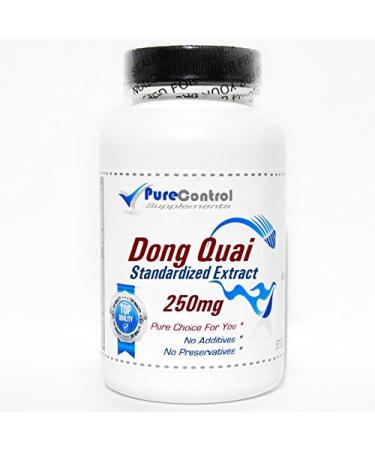 Dong Quai Standardized Extract 250mg // 100 Capsules // Pure // by PureControl Supplements