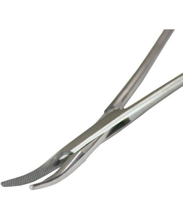 Chi-buy Pets Straight & Curved Stainless Steel Hemostat Forceps - Professional Grooming Tool for Cats & Dogs - Buy Online on GoSupps.com