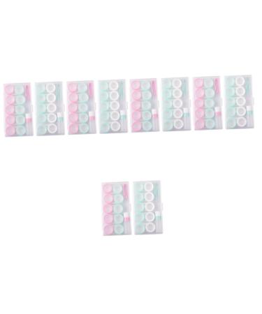 Healeved 10 sets Storage box for colored contact lenses contact lens container contact lenses case small contact case contact case.
