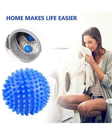 4pcs Reusable Clean Tools PVC Dryer Ball Fabric Softener Wrinkle Laundry Washing Releasing Laundry Balls - Buy Online on GoSupps.com