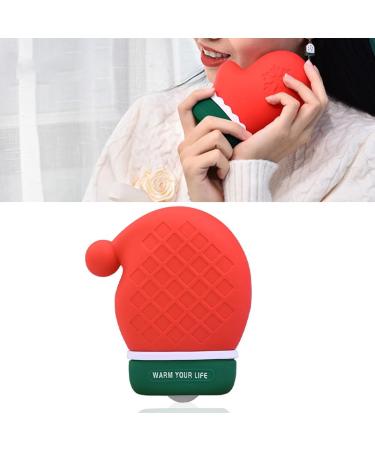 Christmas Day Hot Water Bottle with Cover Heat Bag 13*12*0.57cm