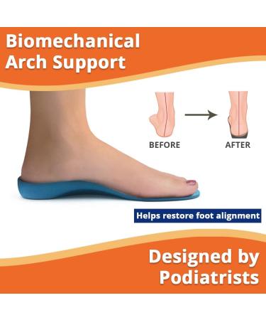 FootActive Plantar Fasciitis Insoles XL (11/13 UK) - Support and Relief for Plantar Fasciitis - Buy Online on GoSupps.com