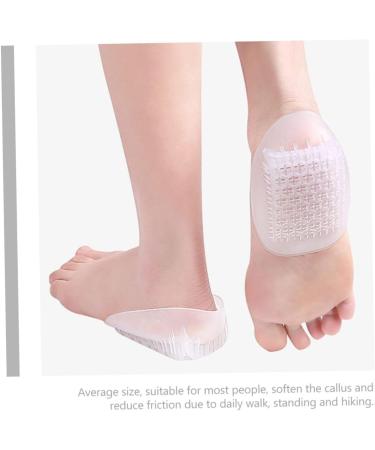 Gatuida Sports Ankle Pad - Mens Gel Heel Lift Cushion for Height Increase | Soft Half Pad for Men & Women - Ideal Shoe Accessories - Buy Online on GoSupps.com