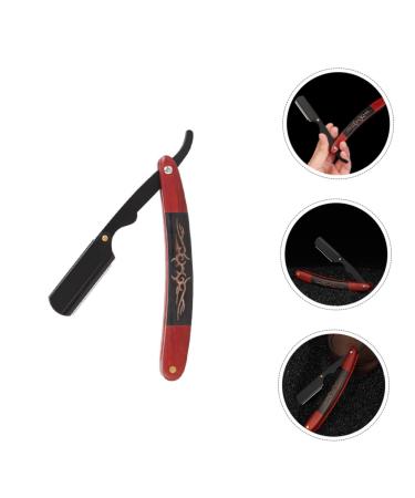 Buy Housoutil Men's Razors - Foldable Barber Blade Mustache Trimmer Eyebrow Grooming Scissors & Travel Beard Cutter - Stainless Steel Perfect for Shaving & Grooming - Buy Online on GoSupps.com
