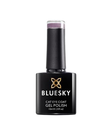 Bluesky 5D Cat Eye Gel Nail Polish - Magnetic Queen Mary SW06 Purple Glitter 10ml | Long-Lasting & Easy Application - Buy Online on GoSupps.com