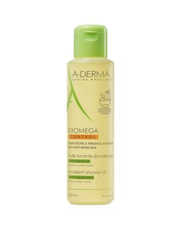 Aderma Exomega Emollient Shower Cleansing Oil 500ml - Buy Online on GoSupps.com