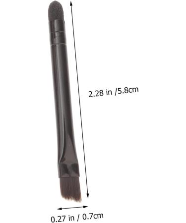 Beavorty Women Eyeshadow Brush 50 Pcs Eye Shadow Brush Eye Shadow Eyeshadow Eye Shadow Applicator Double Sided Lip Eyebrow Angled 5.8X0.7X0.5CMx5pcs Blackx5pcs - Buy Online on GoSupps.com