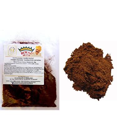 Vanilla pods ground | Vanilla powder 50 g / 100% pure ground vanilla powder - Buy Online on GoSupps.com