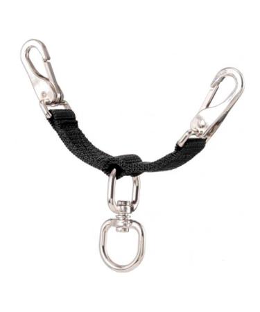 JTI Tough-1 Nylon Lunging Strap Black