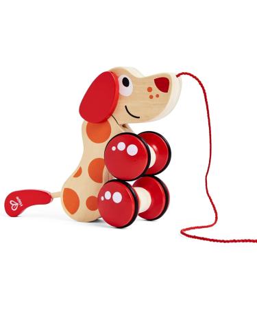 Hape E0347 Pull-Along Dog Pepe | Safe & Fun International Shipping - Buy Now! - Buy Online on GoSupps.com