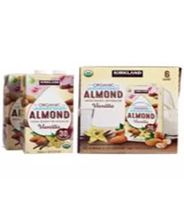 Kirkland Signature Organic Almond Unsweetened Beverage 31.9 Fl Oz Pack of 6 - Buy Online on GoSupps.com
