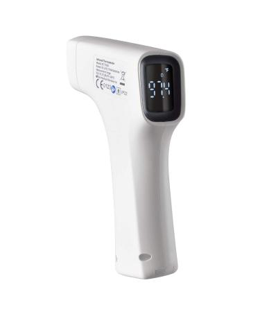 Forehead Thermometer - Non-Contact Infrared Forehead and Ear Thermometer with Fever Alarm   Ideal for Babies  Infants  Children  Adults