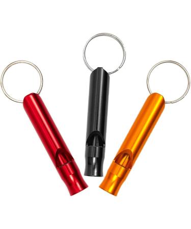 Esforzarse Dog Training Whistle High Pitch Dog Whistles for Recall Training 10 Pcs Dog Training Whistle with Key Rings Pet Training Behavior Aids Anti Lose Flute for Small Medium and Large Dogs - Buy Online on GoSupps.com