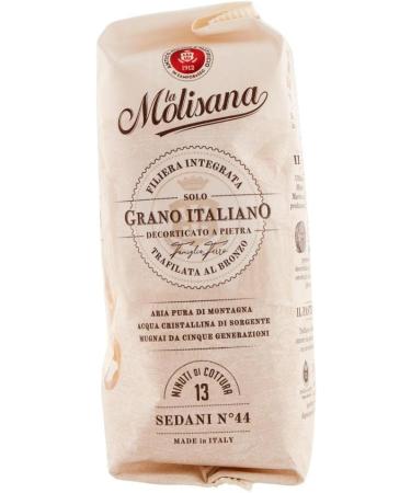  Italian Gourmet E.R. La Molisana Sedani N. 44 Pasta Lenta Lavorazione Lot de 5 p tes base de semoule de bl dur 500 g + Polpa Italian Gourmet Polpa 400 g - Buy Online on GoSupps.com