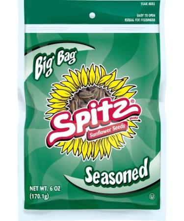 Spitz Seasoned Sunflower Seeds, 6- Ounce (Pack of 9)