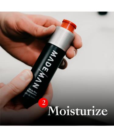 MadeMan Collection: Premium All-In-One Moisturizer Cleanser & Shave Gel Combo | 2-Month Refresher Skincare - Buy Online on GoSupps.com