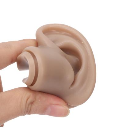 3 Pairs of Soft Silicone Ear Models with Acrylic Holder - Perfect for Piercing Practice & Presentation - Buy Online on GoSupps.com