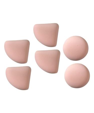 FRCOLOR 6pcs Puff Cosmetic Sponge Puff Loose Makeup Sponge Puffs Bb Cream Puff Triangle Puffs for Face Powder Handheld Makeup Puffs Pva Travel Makeup Powder Makeup Remover