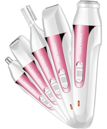 Angoily 5-in-1 Electric Nose Hair Trimmer & Razor Blades for Men - Ultimate Nose Hair Removal & Grooming Solution - Buy Online on GoSupps.com