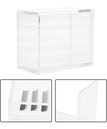 Premium 5-Layer Eyelashes Storage Box | Organizer Case for False Eyelashes & Adhesive Pallet | Durable Makeup Storage Solution - Buy Online on GoSupps.com