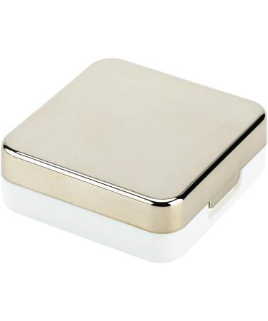 Shop Cute Golden Reflective Contact Lens Case Set - Travel Kit Box for Optimal Eye Care - Buy Online on GoSupps.com