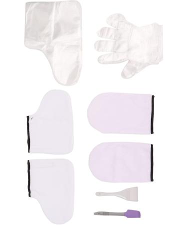 Professional Paraffin Wax Spa Set Gloves Socks for Moisturizing Effect Treatment Including Cloth Gloves and Foot Covers Great for Wax Bath Warm Heater Spa - Buy Online on GoSupps.com