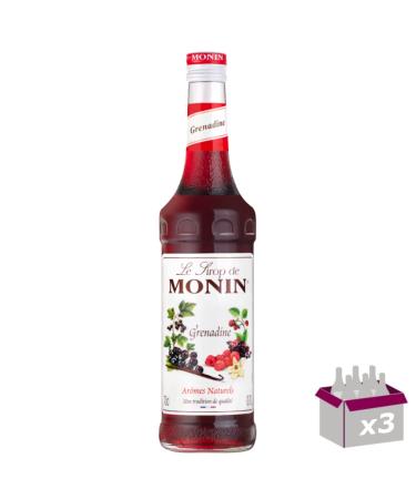 Grenadine Syrup - 1L - Pack of 3