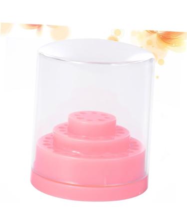 Healeved 1pc Nail Bit Holder Nail Bit Organizer Display Box Manicure Pink - Buy Online on GoSupps.com