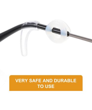 Doitool 600-Part Clear Glasses Frame Set | Round Glass Holders & Silicone Ear Handles | Portable & Durable | Ideal for Daily Use - Buy Online on GoSupps.com