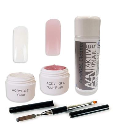 AcrylGel PolyGel with high viscosity - extremely stable - nail gel set modeling gels UV/LED (AcrylGel Basic 1)