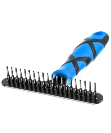 GROOM PROFESSIONAL Undercoat Rake for Dogs - Deshedding Brush for Dogs - Deshedding & Dematting Tool for Dogs & Cats - Removes Undercoat from Dog's Coat - Non-Slip Grip Handle - Buy Online on GoSupps.com