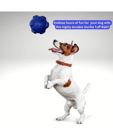 Emperor Blue Gorilla Tuff Floating Football Dog Toy for Interactive Games and Exercise - Buy Online on GoSupps.com