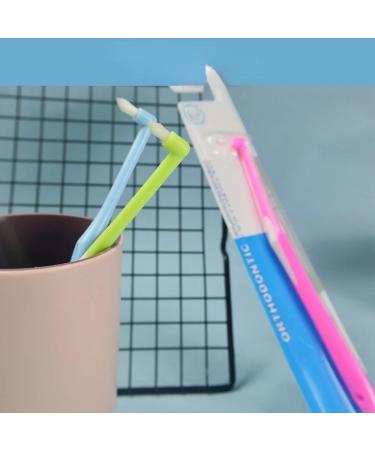 Ad-BCRBgen Orthodontic Interdental Brush - Soft Tooth Cleaning Tool for Adults | Radiating Green Small Head Toothbrush | Ideal Oral Care Solution - Buy Online on GoSupps.com