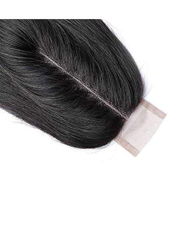 BIPLE Strands Top Lace Closure Hair Extension - 14 Inch Brazilian Human Hair Premium Quality Soft & Natural Look - Buy Online on GoSupps.com