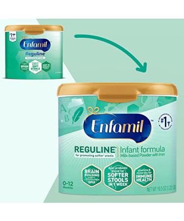 Enfamil Reguline Baby Formula - Soft Stools, DHA & Probiotics, 19.5 Oz Tub - Buy Online on GoSupps.com