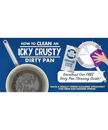 Bar Keepers Friend Cookware Cleanser & Polish 12 oz | Stainless Steel & Copper Cleaner Degreaser & Stain-Remover - International Shipping Available - Buy Online on GoSupps.com