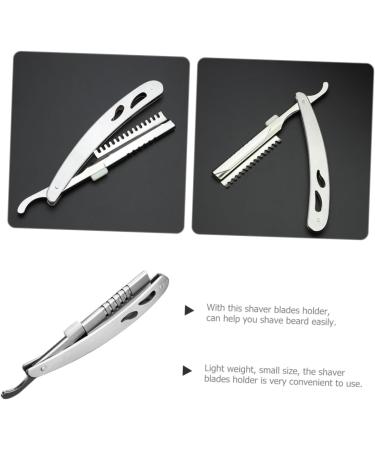 Doitool Metal Razor Accessories - Folding Blade Holder & Manual Bracket for Men's Razor Blades - Buy Online on GoSupps.com