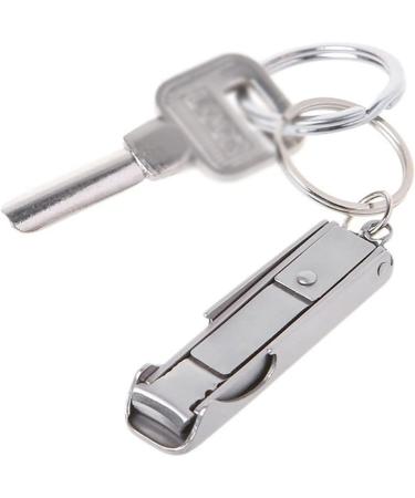 HCHGJKN Nail Clippers 2 In 1 Nail Clipper Bottle Opener Pocket Tool Nail File Keychain For Travel - Buy Online on GoSupps.com