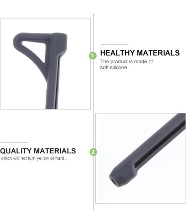 Exceart 10 Pairs Silicone Glasses Ear Grip Hooks | Soft Comfortable Anti-Slip Temple Tips for Glasses & Sunglasses - Buy Online on GoSupps.com