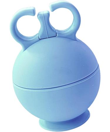 Round Ice Face Shape - Reusable Silicone Scooter Ice Cream for Women | Summer Blue Massage Tool - Buy Online on GoSupps.com